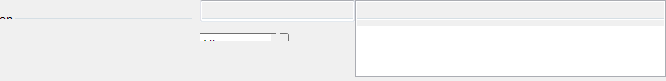 Example interface